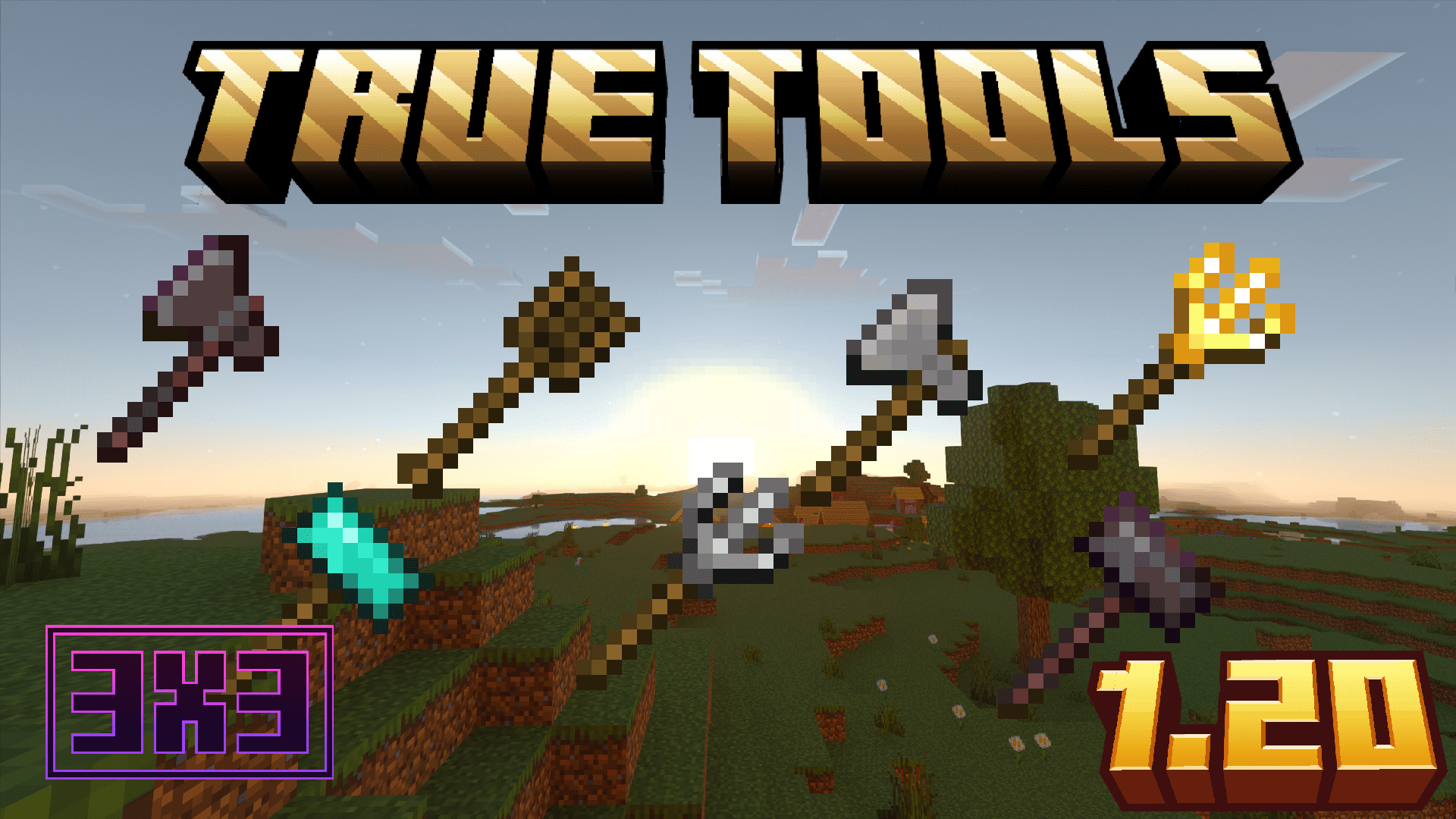 True Tools para Minecraft PE (Bedrock) 1.20 1.21