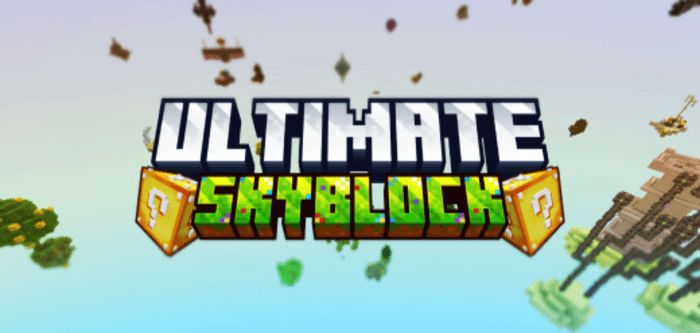 Ultimate Sky Block | Mapa para Minecraft PE (Bedrock)