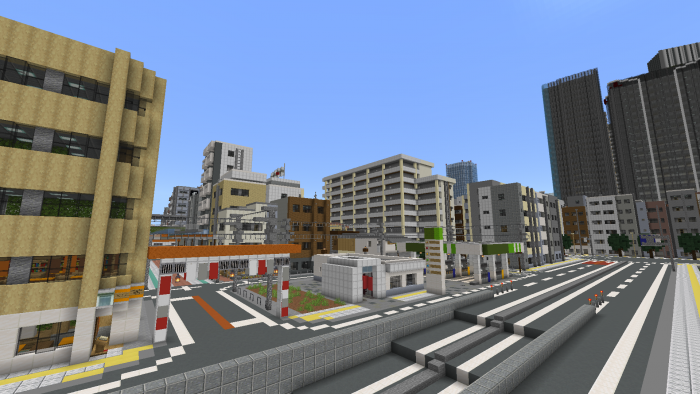 Ciudad de Urashima | Mapa para Minecraft Pocket Edition