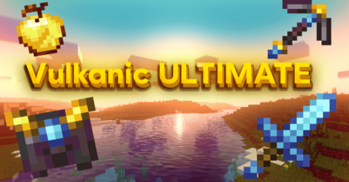 Vulkanic Ultimate para Minecraft PE (Bedrock) 1.20