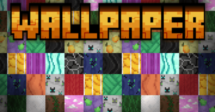 Wallpaper Decoration para Minecraft PE (Bedrock) 1.20 1.21