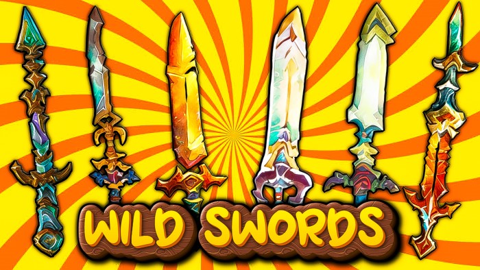 WILD SWORDS Minecraft Pocket Edition 1.20