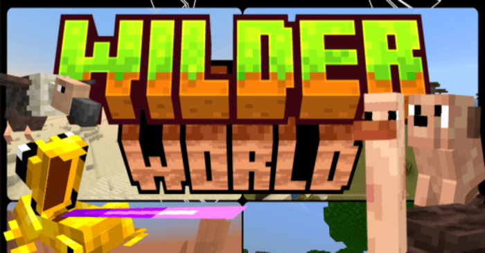 Wilder World para Minecraft PE (Bedrock) 1.20 1.21