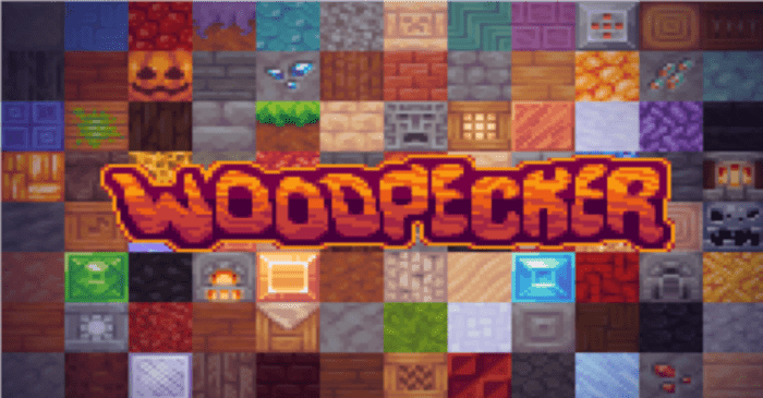 Woodpecker para Minecraft PE (Bedrock) 1.20