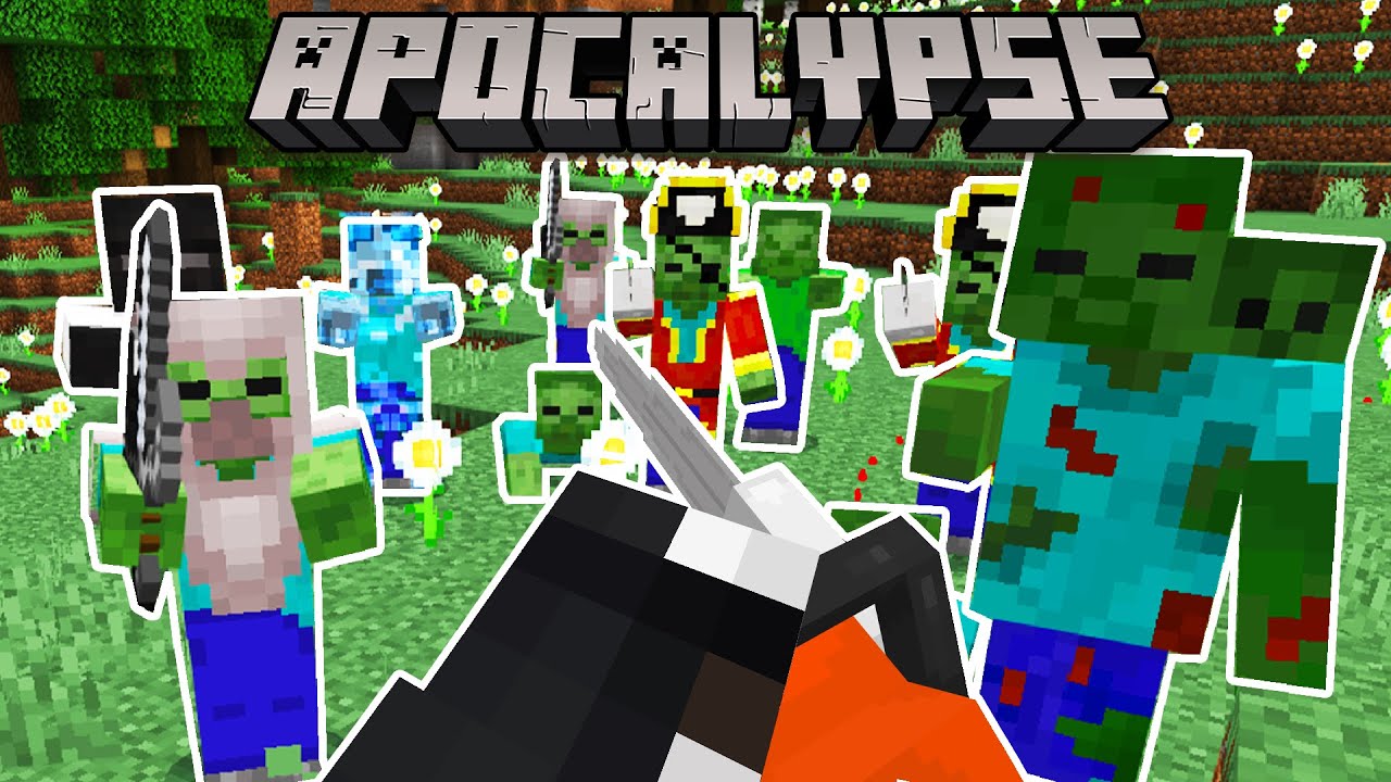 Apocalipsis zombi | Mapa para Minecraft PE (Bedrock)