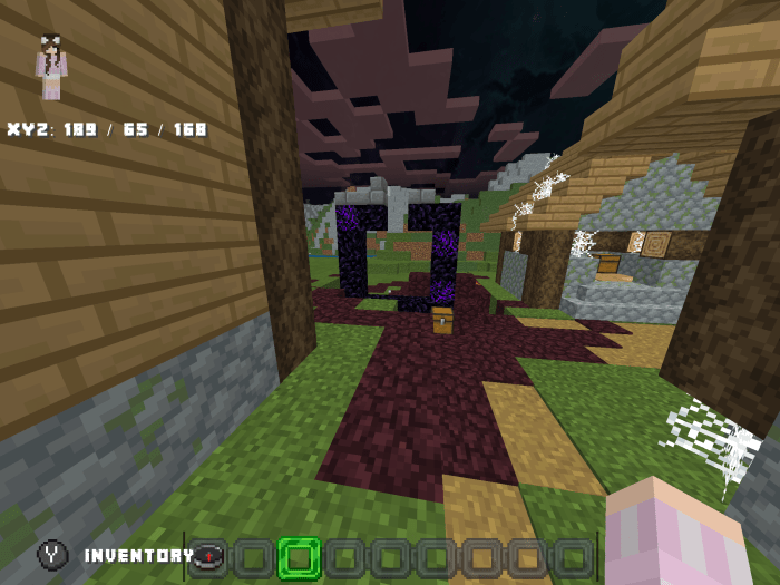 -454806698 Зомби-деревня с разрушенным порталом screenshot 3