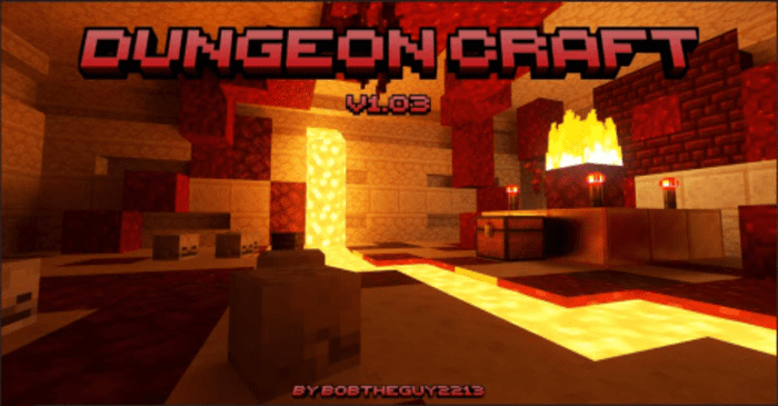 Dungeon Craft para Minecraft PE (Bedrock) 1.20