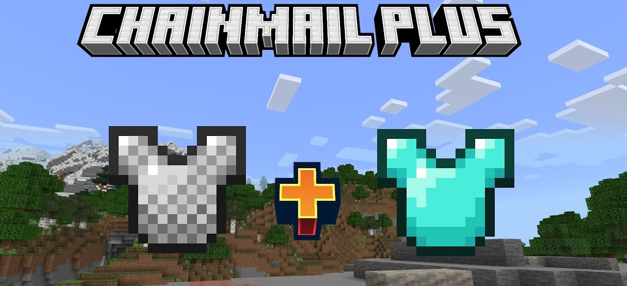 Chainmail Plus para Minecraft PE (Bedrock) 1.20