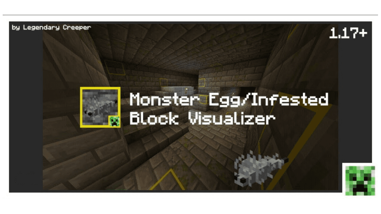 Huevos de Monstruo - Visualizador de Bloques Infestados para Minecraft PE (Bedrock) 1.20