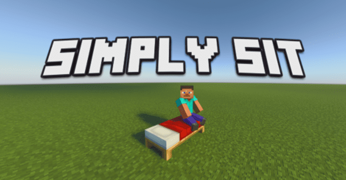 Simply Sit para Minecraft PE (Bedrock) 1.20