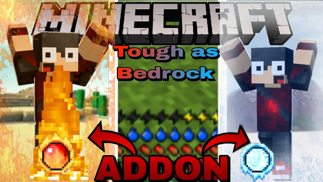 Tough as Bedrock para Minecraft PE (Bedrock)