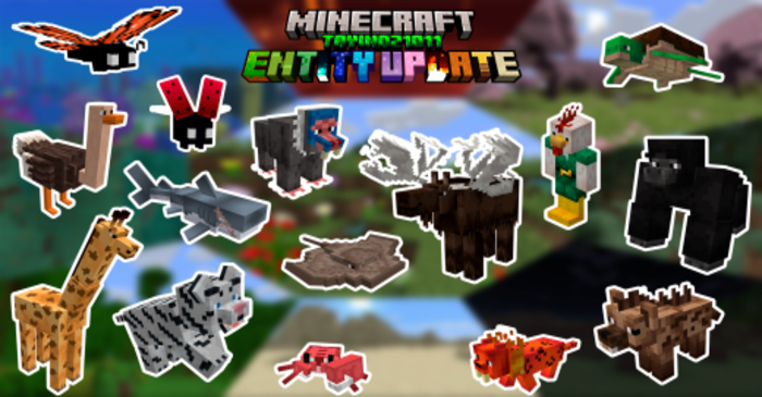 Entity Update para Minecraft PE (Bedrock) 1.20