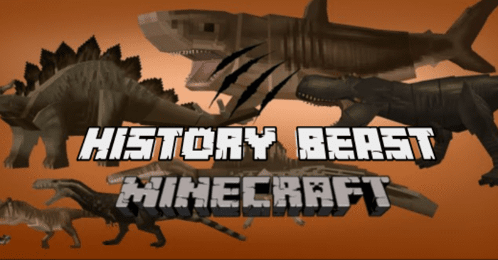 History Beast para Minecraft PE (Bedrock) 1.20