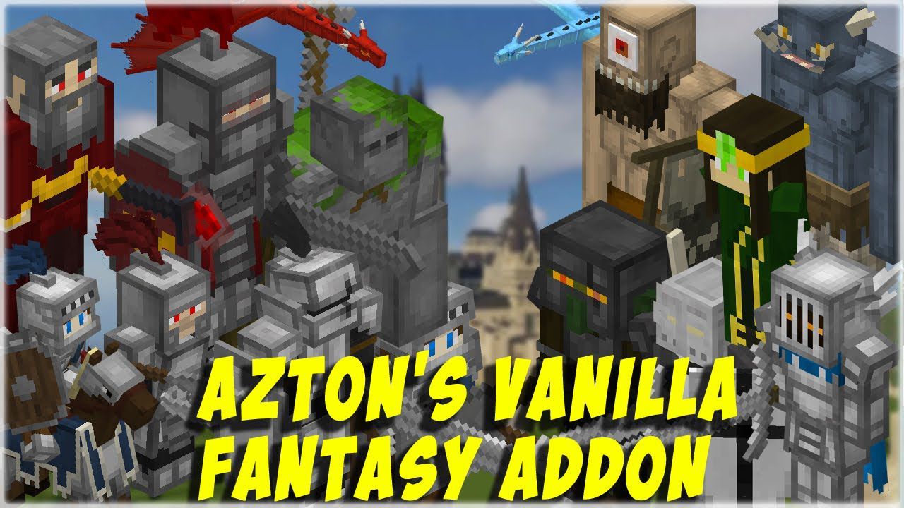 Azton’s Vanilla Fantasy para Minecraft PE (Bedrock)