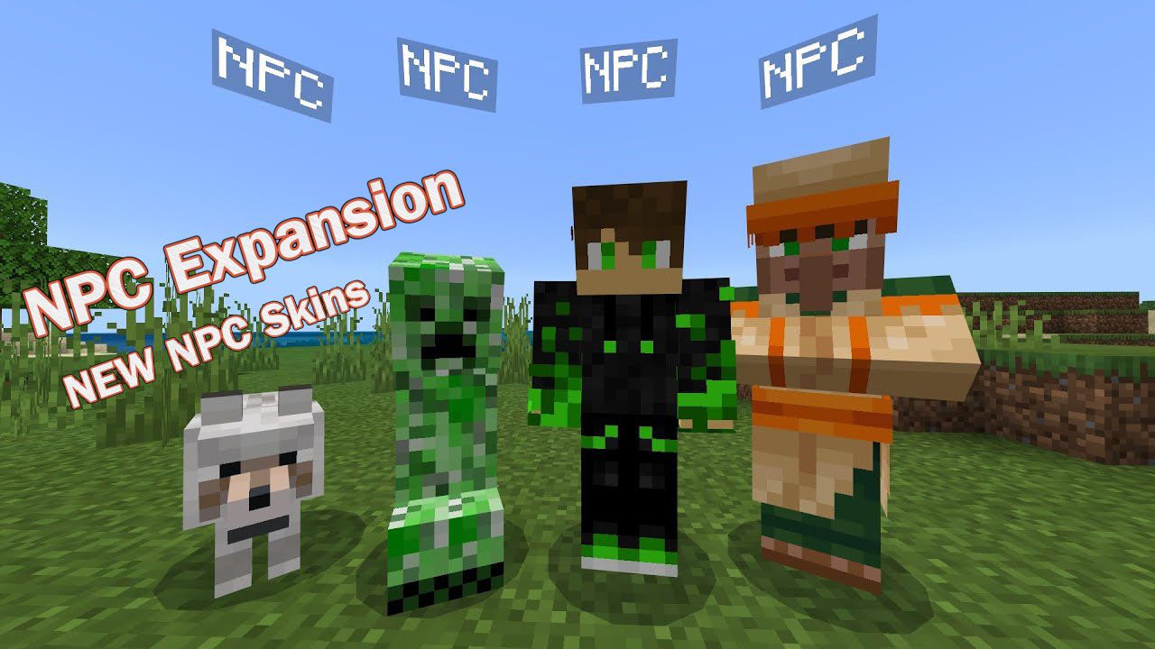 NPC Expansion para Minecraft PE (Bedrock)