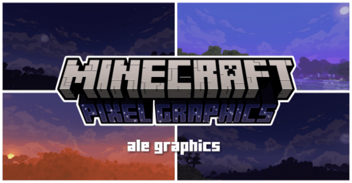 Pixel Graphics  para Minecraft PE (Bedrock)  1.20