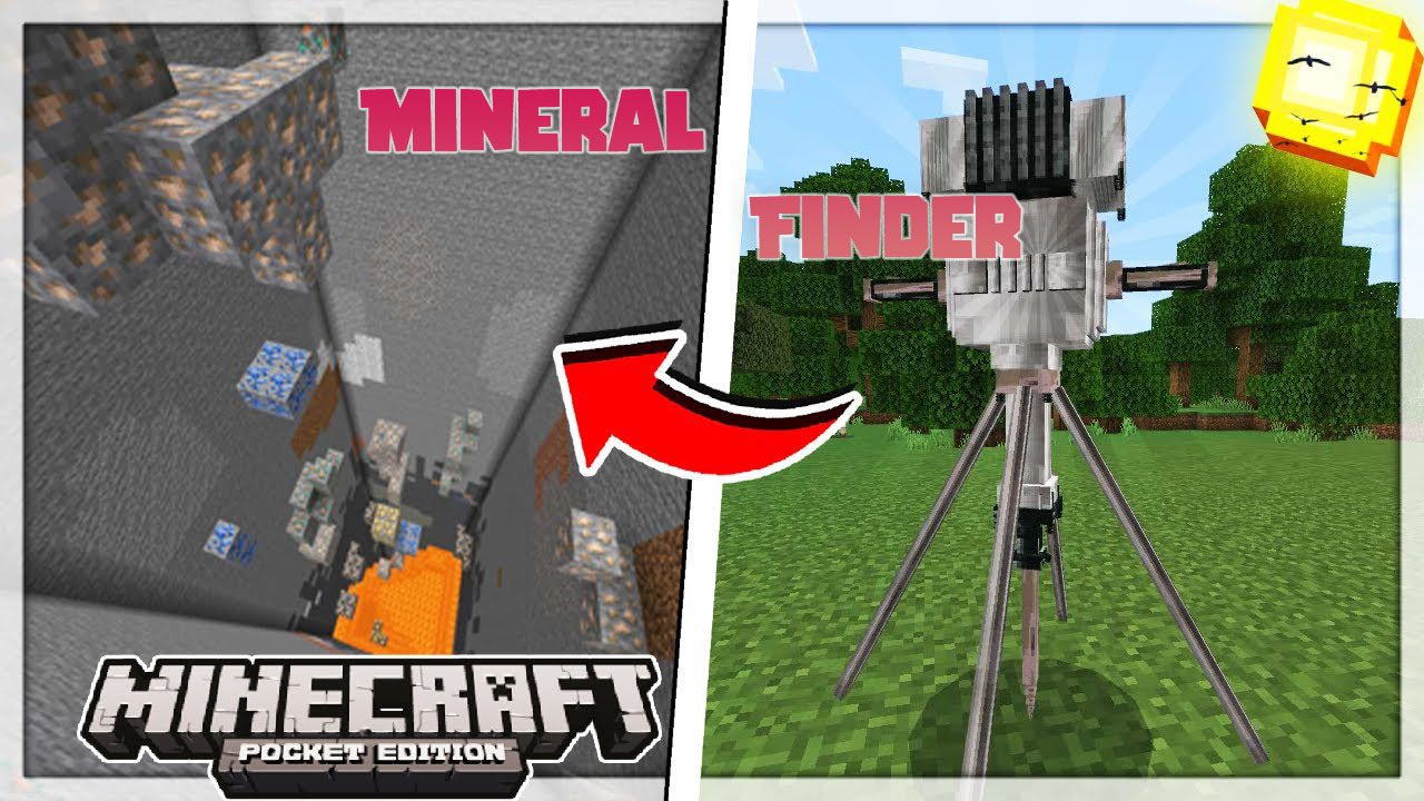 Mineral Finder para Minecraft PE (Bedrock)