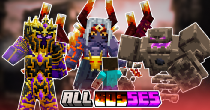 All Bosses para Minecraft PE (Bedrock) 1.21