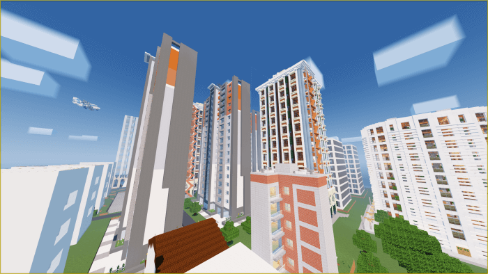 Big City Of New NordLand | Mapas Para Minecraft Pocket Edition