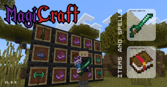 MagiCraft para Minecraft PE (Bedrock) 1.21