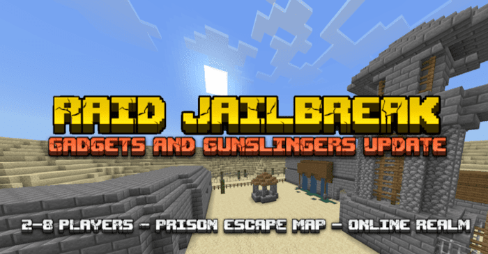 Raid Jailbreak | Mapas para Minecraft Pocket Edition