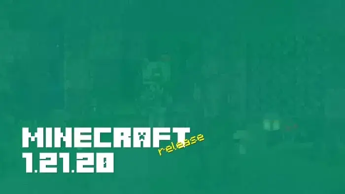 Minecraft 1.21.20.03