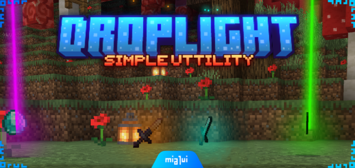 Droplight para Minecraft PE (Bedrock) 1.21