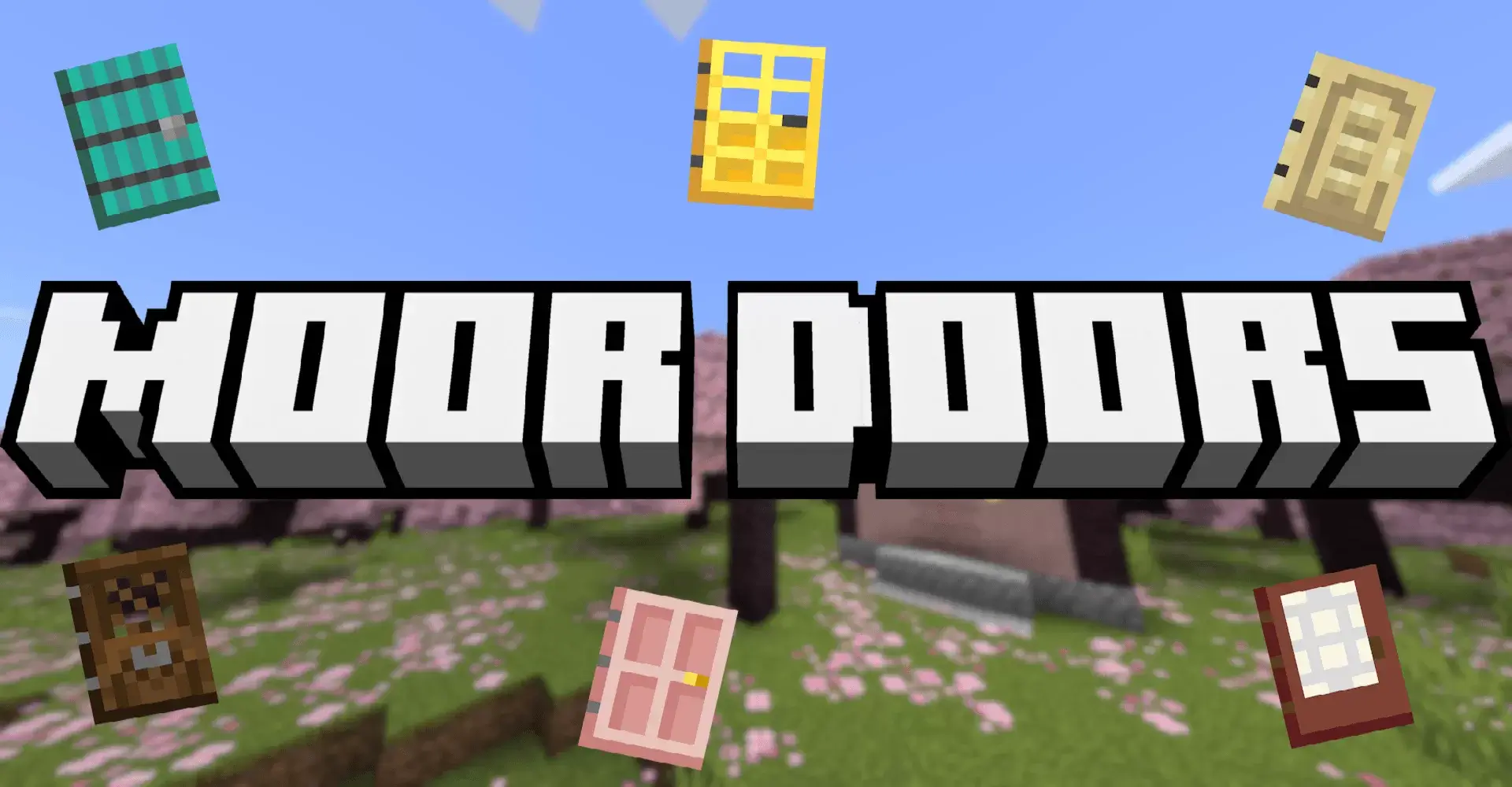 Moor Doors Addon (1.21) - MCPE/Bedrock Más Puertas