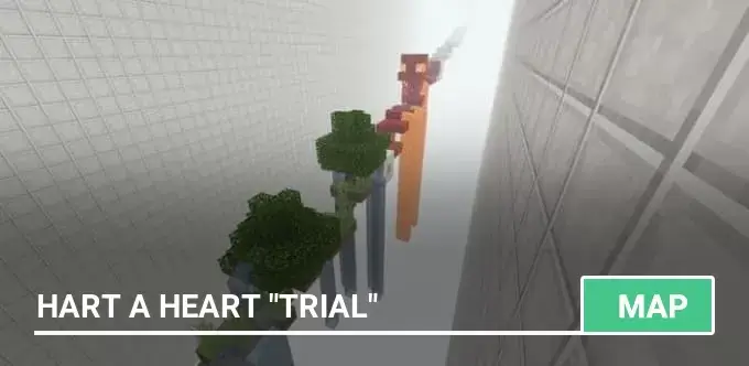 Mapa: Hart a Heart "Trial" Minecraft PE / Bedrock 1.21