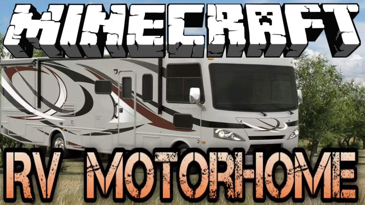 Autocaravana mod para Minecraft PE / Bedrock 1.21