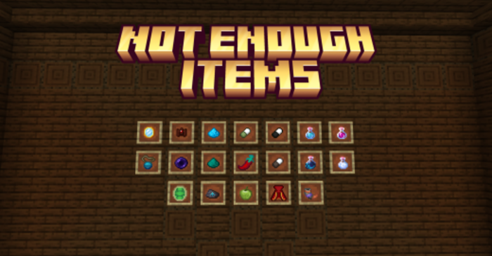 Not Enough Items para Minecraft PE / Bedrock 1.21