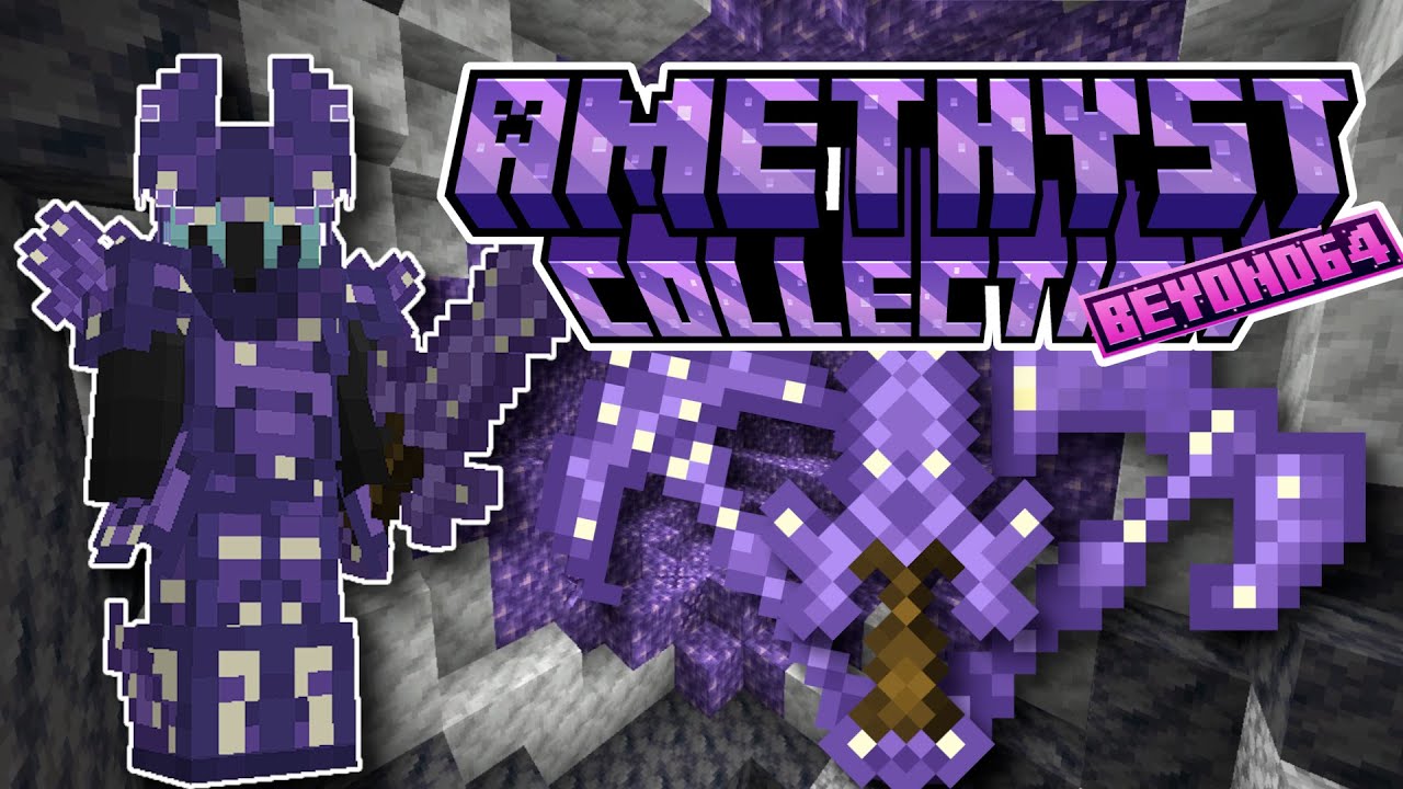 Amethyst Collection para Minecraft PE / Bedrock 1.21