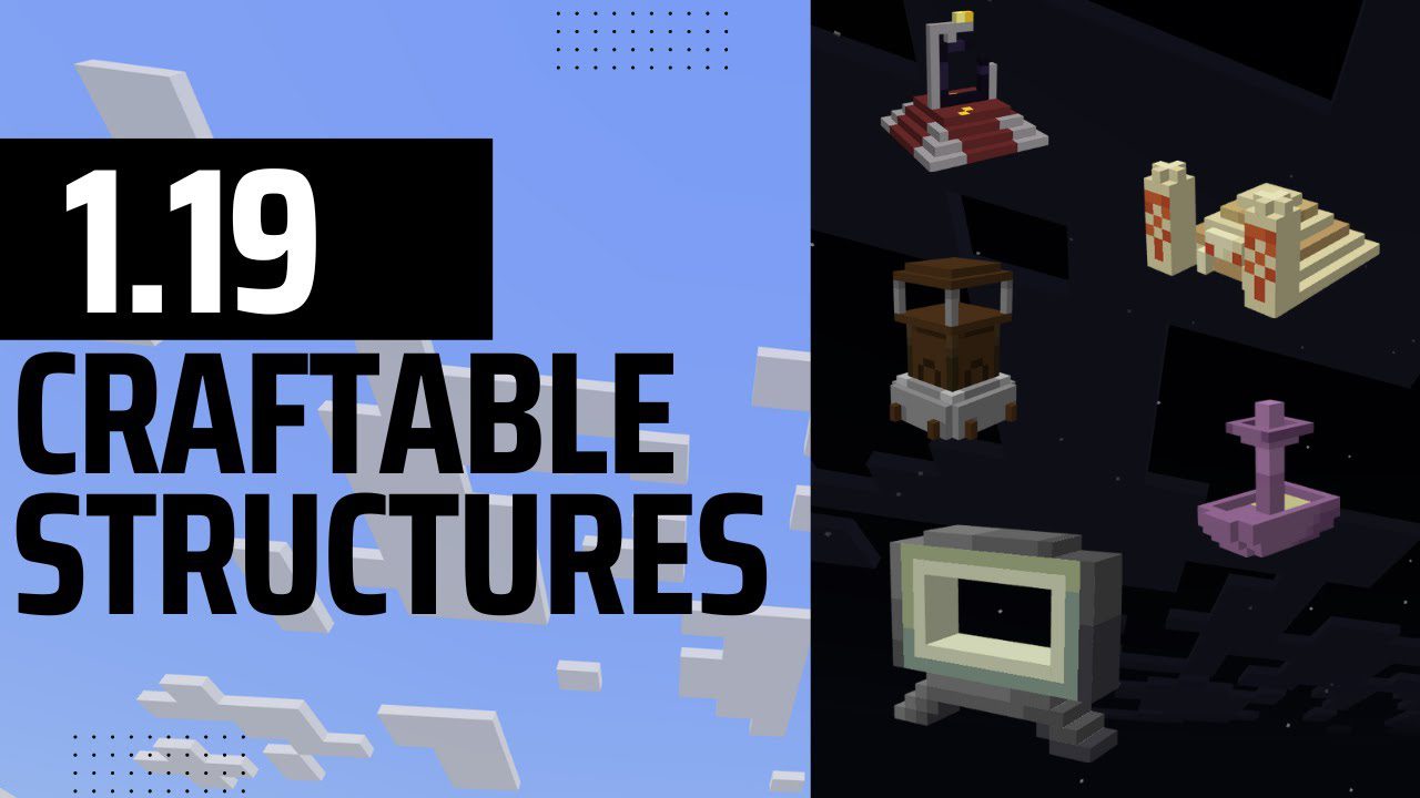 Estructuras artesanales для Minecraft Pocket Edition 1.21