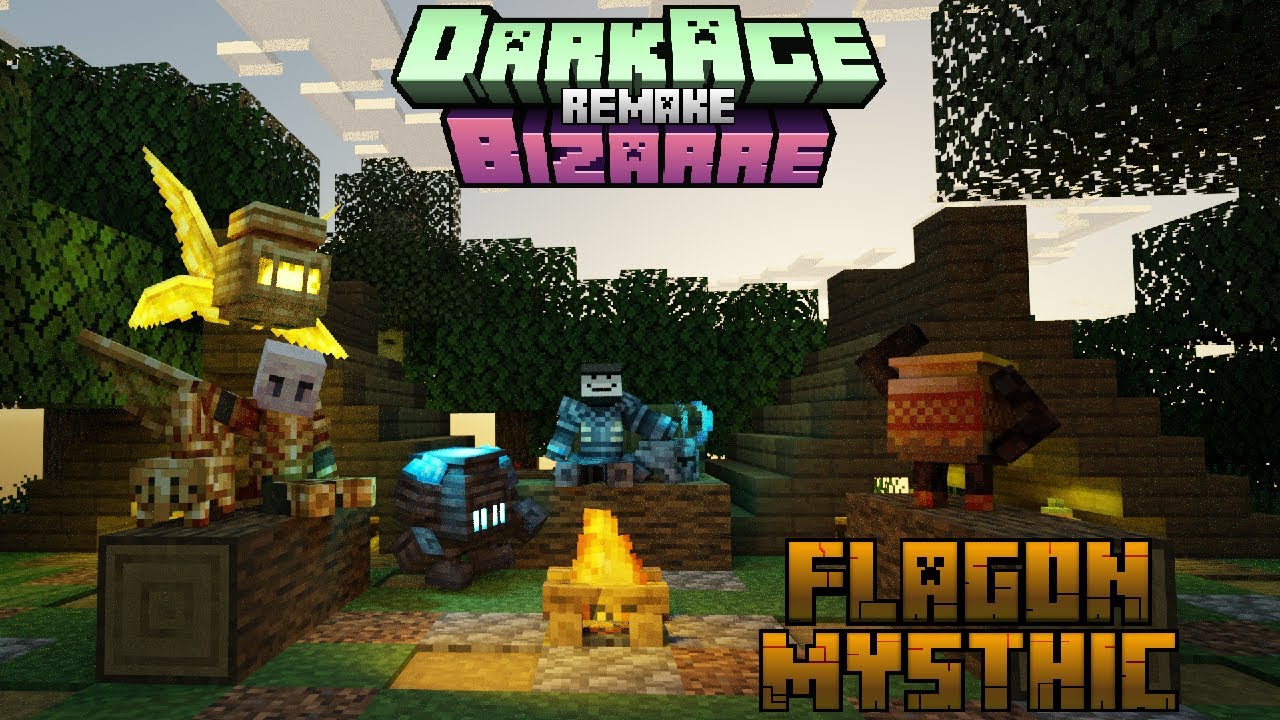 DarkAge Bizarre для Minecraft PE / Bedrock 1.21