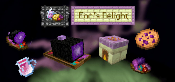 End’s Delight para Minecraft PE / Bedrock 1.21