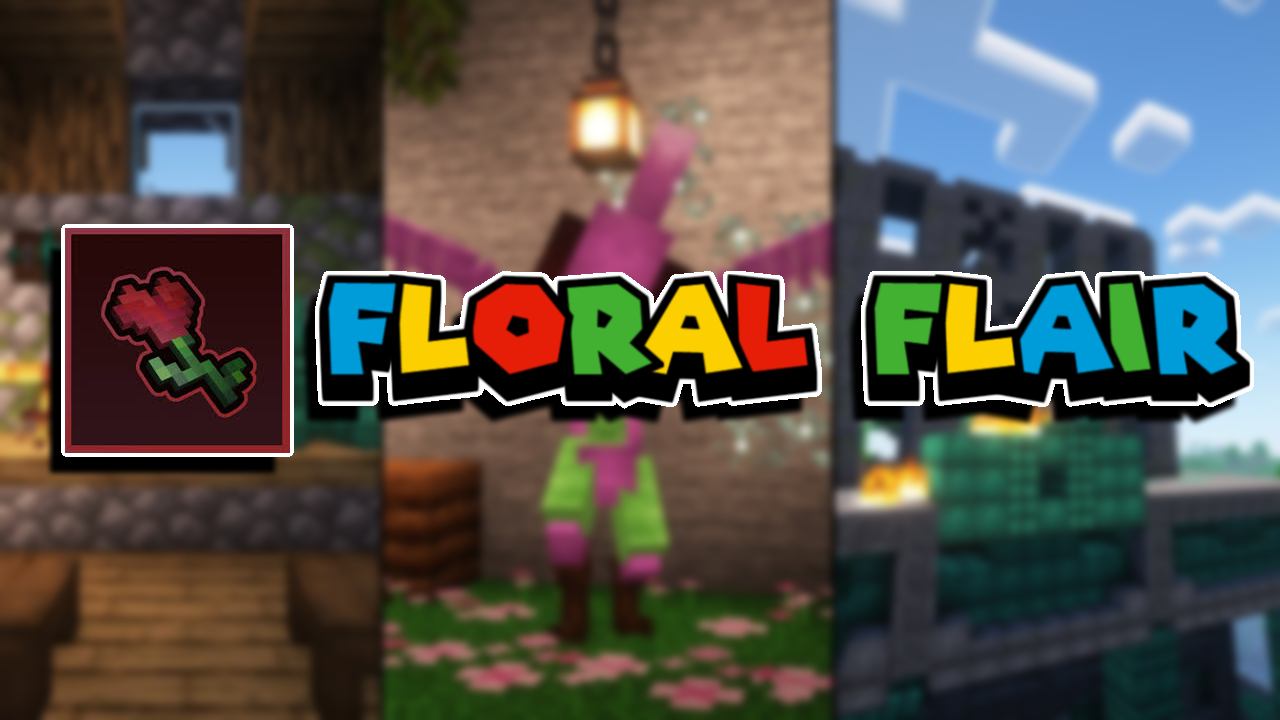 Floral Flair para Minecraft PE / Bedrock 1.21