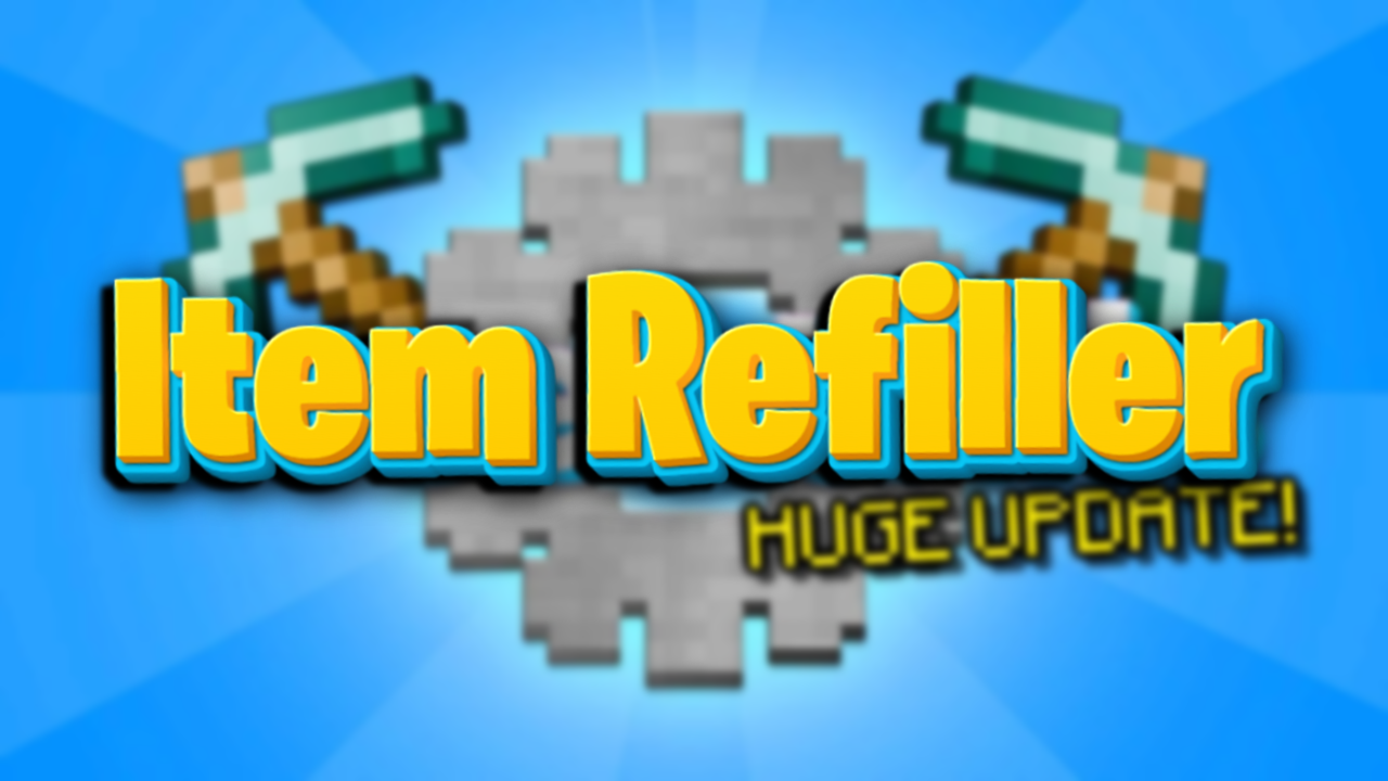 Item Refiller para Minecraft PE / Bedrock 1.21