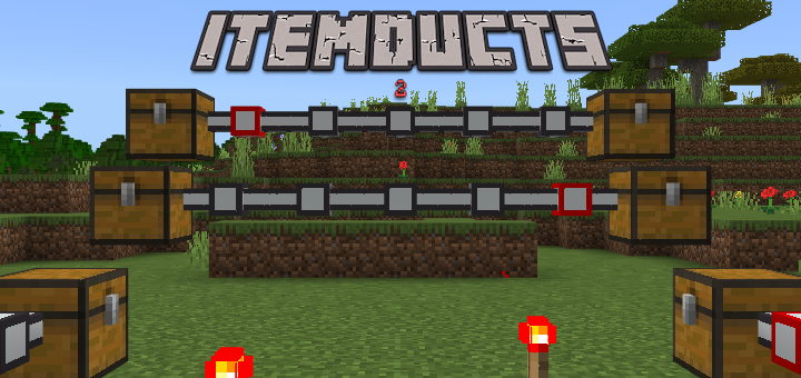 Itemducts para Minecraft PE / Bedrock 1.21