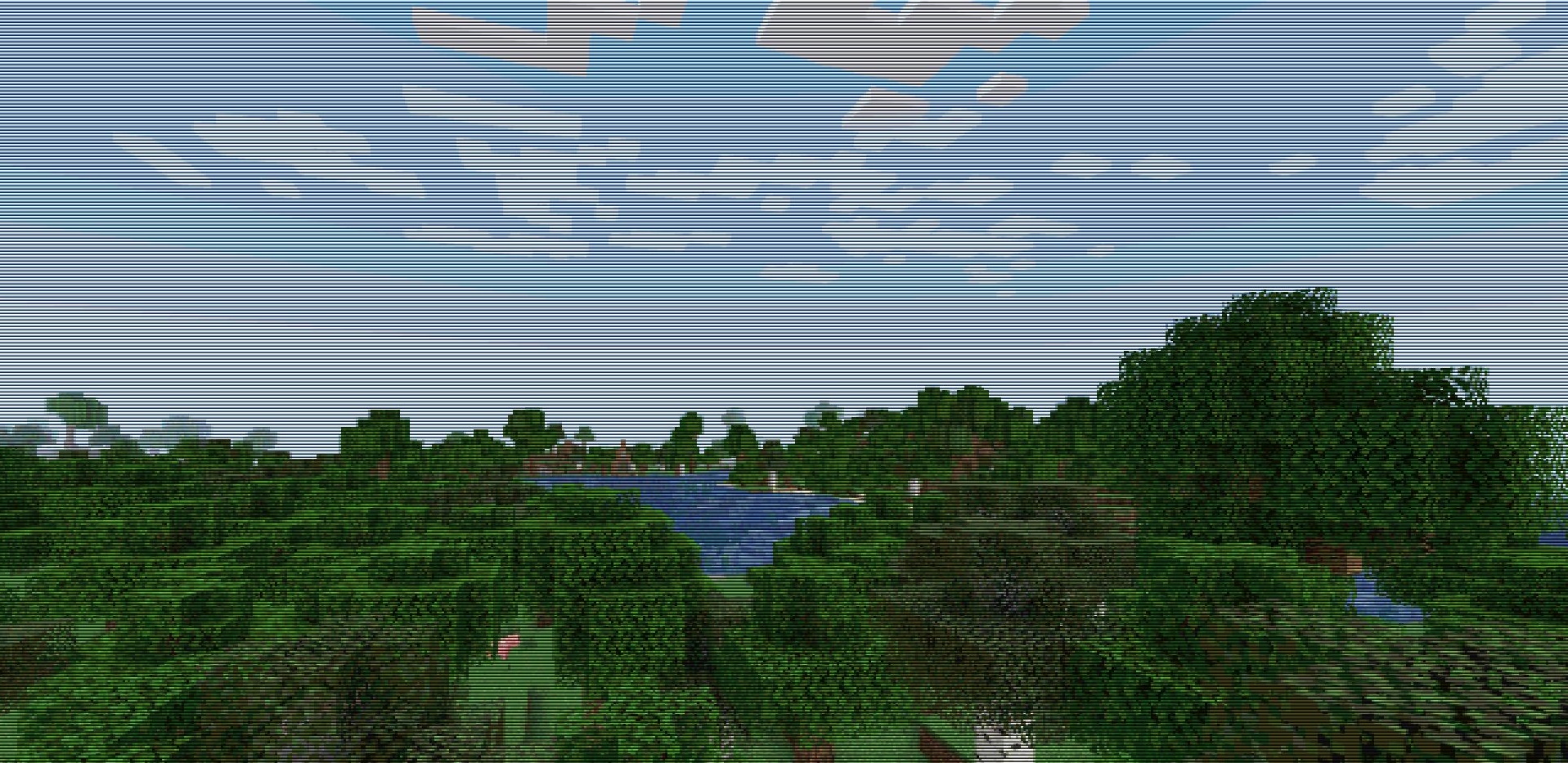 Shader PSX para Minecraft PE / Bedrock 1.21