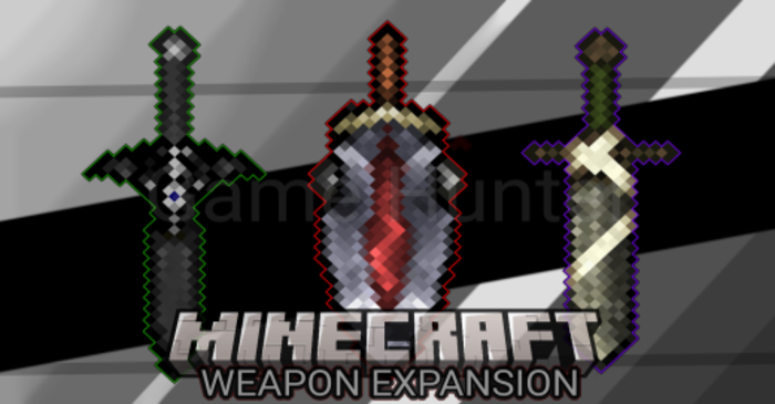 Weapon Expansion para Minecraft PE / Bedrock 1.21