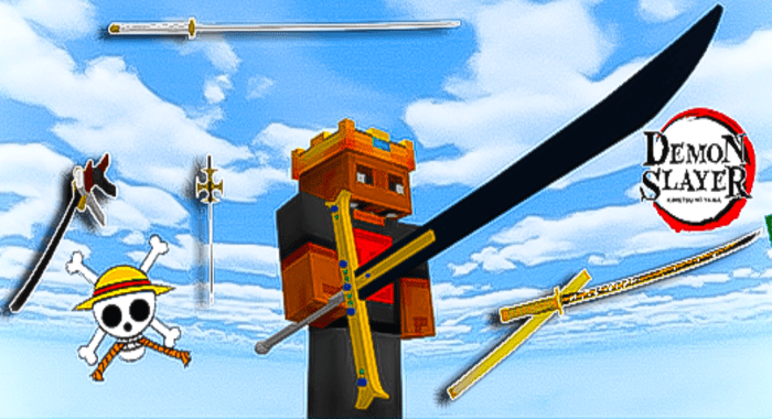 Anime Sword para Minecraft PE / Bedrock 1.21