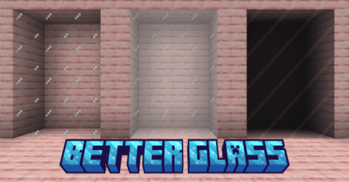 Better Glass para Minecraft PE / Bedrock 1.21