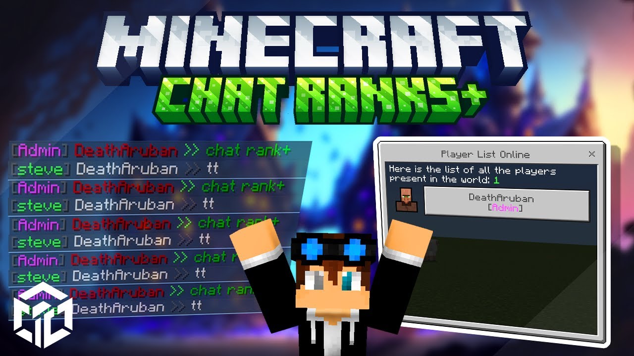 Chat Ranks+ para Minecraft PE / Bedrock 1.21