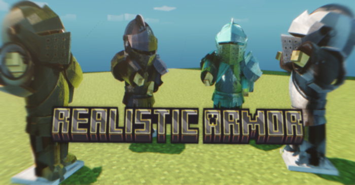 Realistic Armor para Minecraft PE / Bedrock 1.21