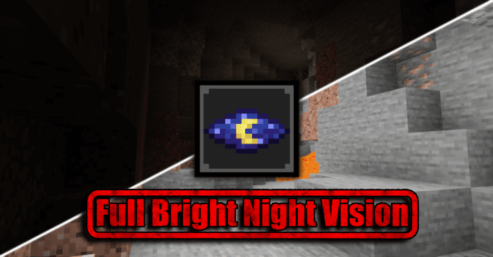 Full Bright para Minecraft PE / Bedrock 1.21