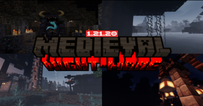 Medieval Nightmare para Minecraft PE / Bedrock 1.21