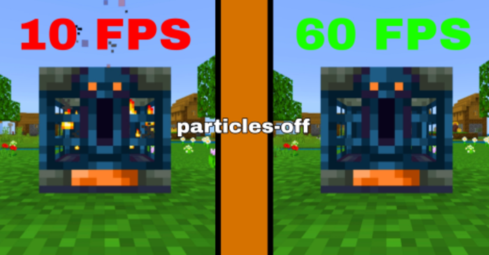 Particles-Off para Minecraft PE / Bedrock 1.21