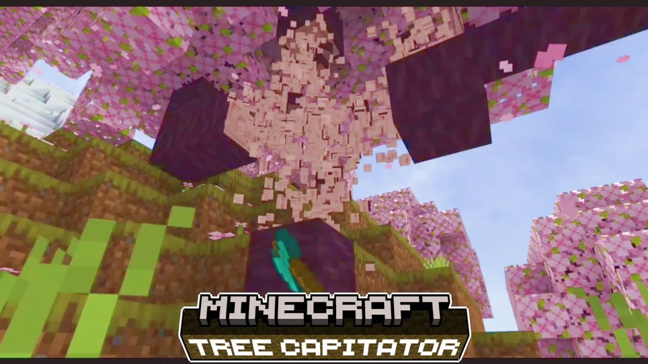 Tree Capitator para Minecraft PE / Bedrock1.21