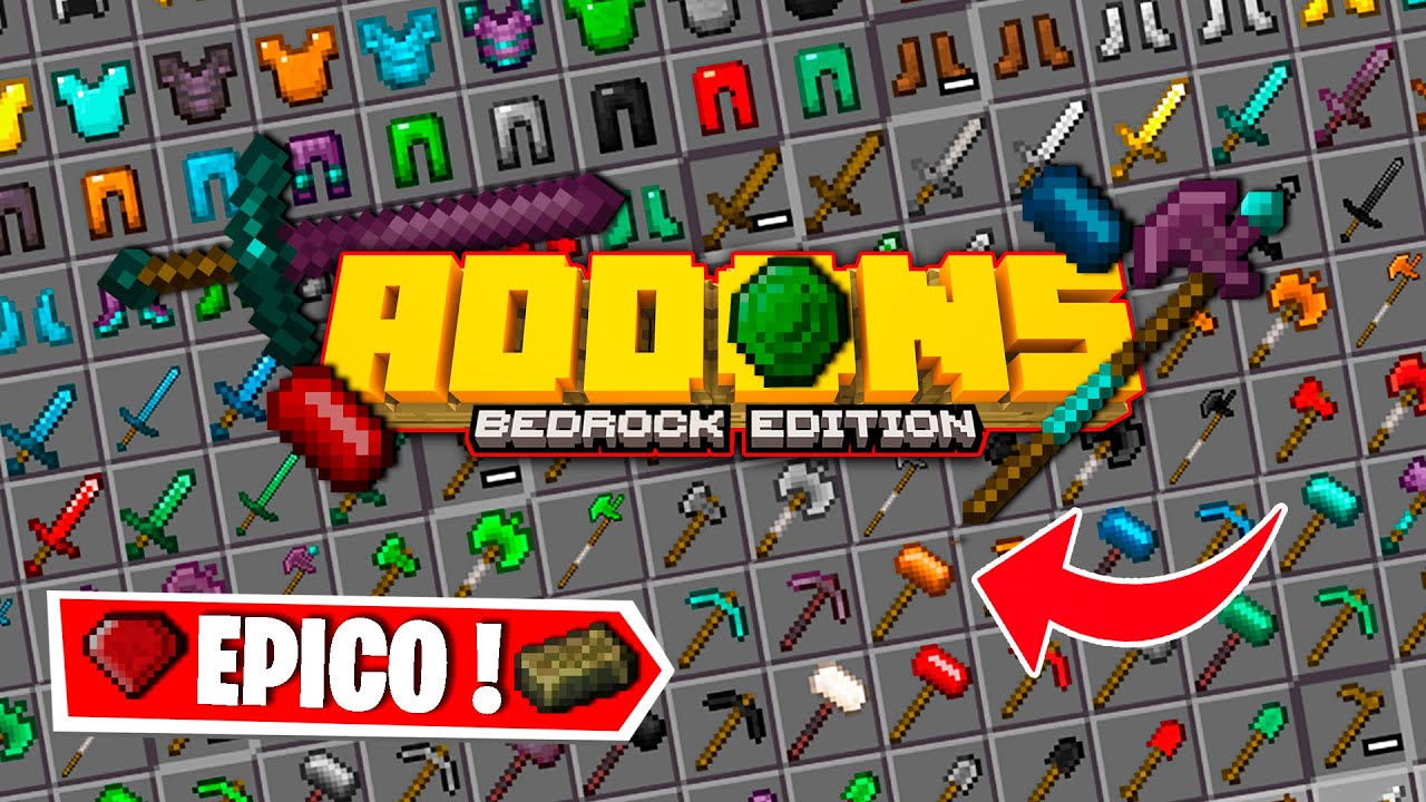 More Ores and Tools para Minecraft PE / Bedrock 1.21