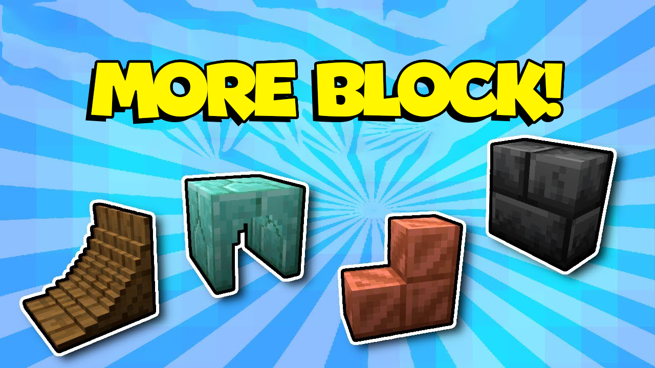 More Blocks para Minecraft PE / Bedrock 1.21